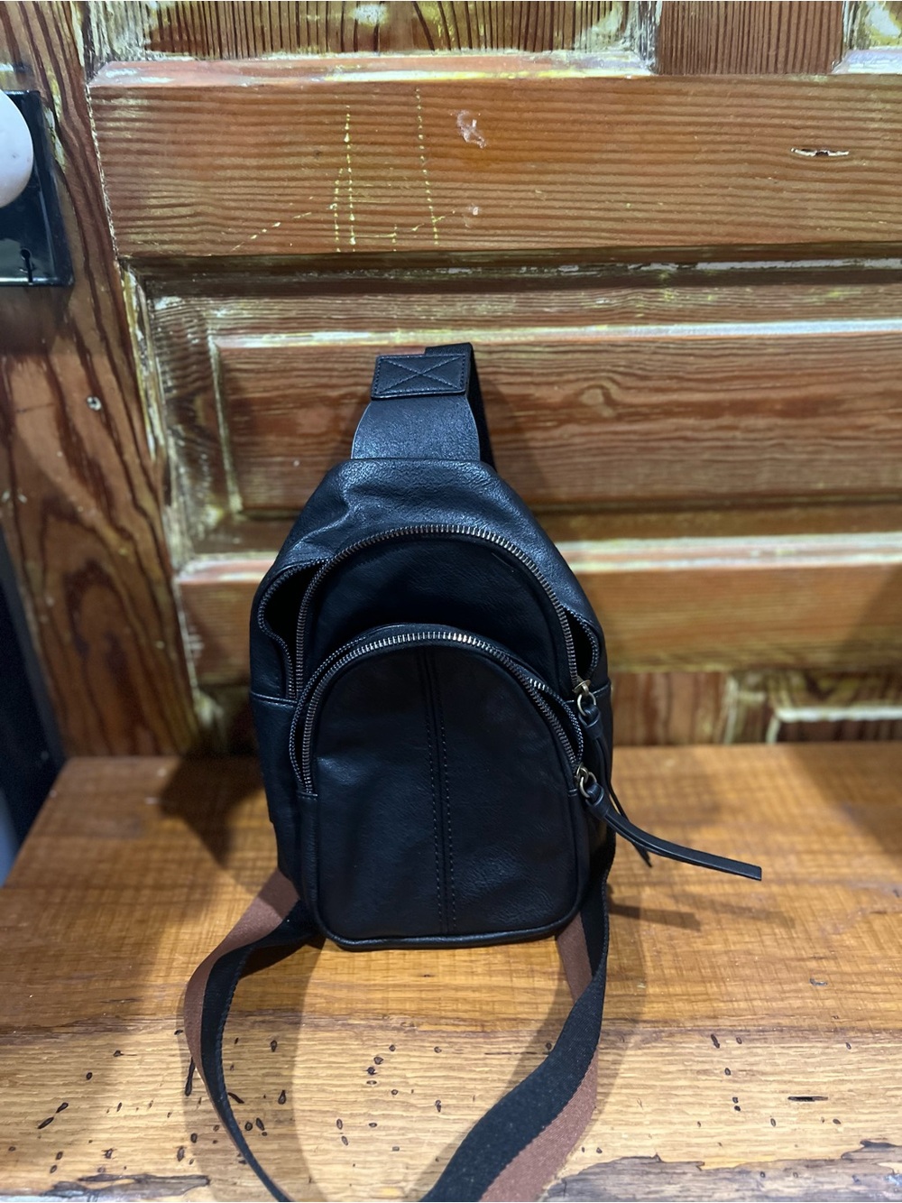 Sonoma Black Crossbody Sling Bag